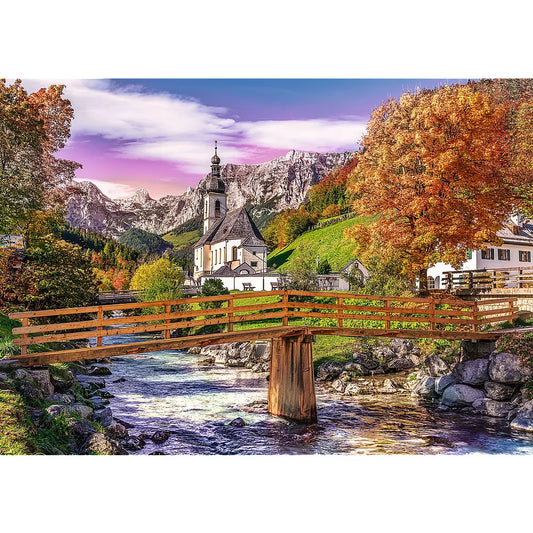 PUZZLE TREFL 1000  TOAMNA IN BAVARIA