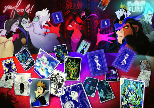 PUZZLE TREFL 1000 DISNEY VILLAINS DOAR CARTILE BUNE