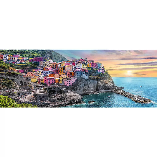 PUZZLE TREFL 500 PANORAMA ORASUL VERNAZZA