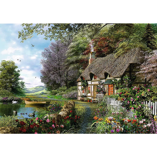 PUZZLE TREFL 1000 CASUTA DE PE LAC