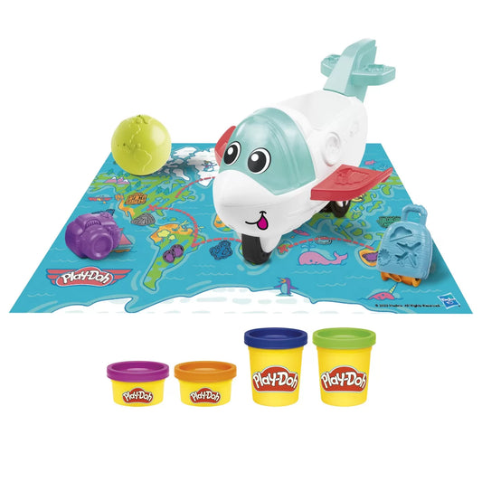 PLAY-DOH STARTERS CALATORESTE CU AVIONUL