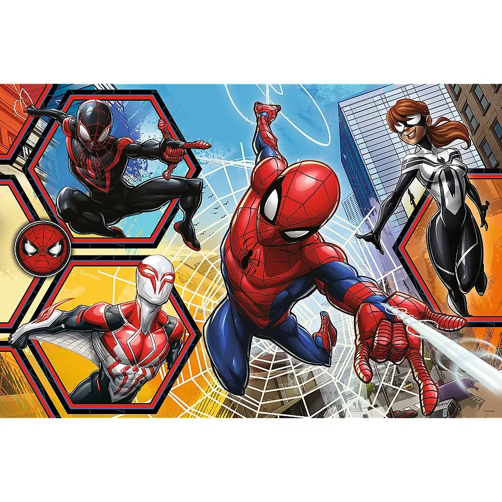 PUZZLE TREFL PRIMO  24 SUPER MAXI DISNEY SPIDERMAN IN ACTIUNE