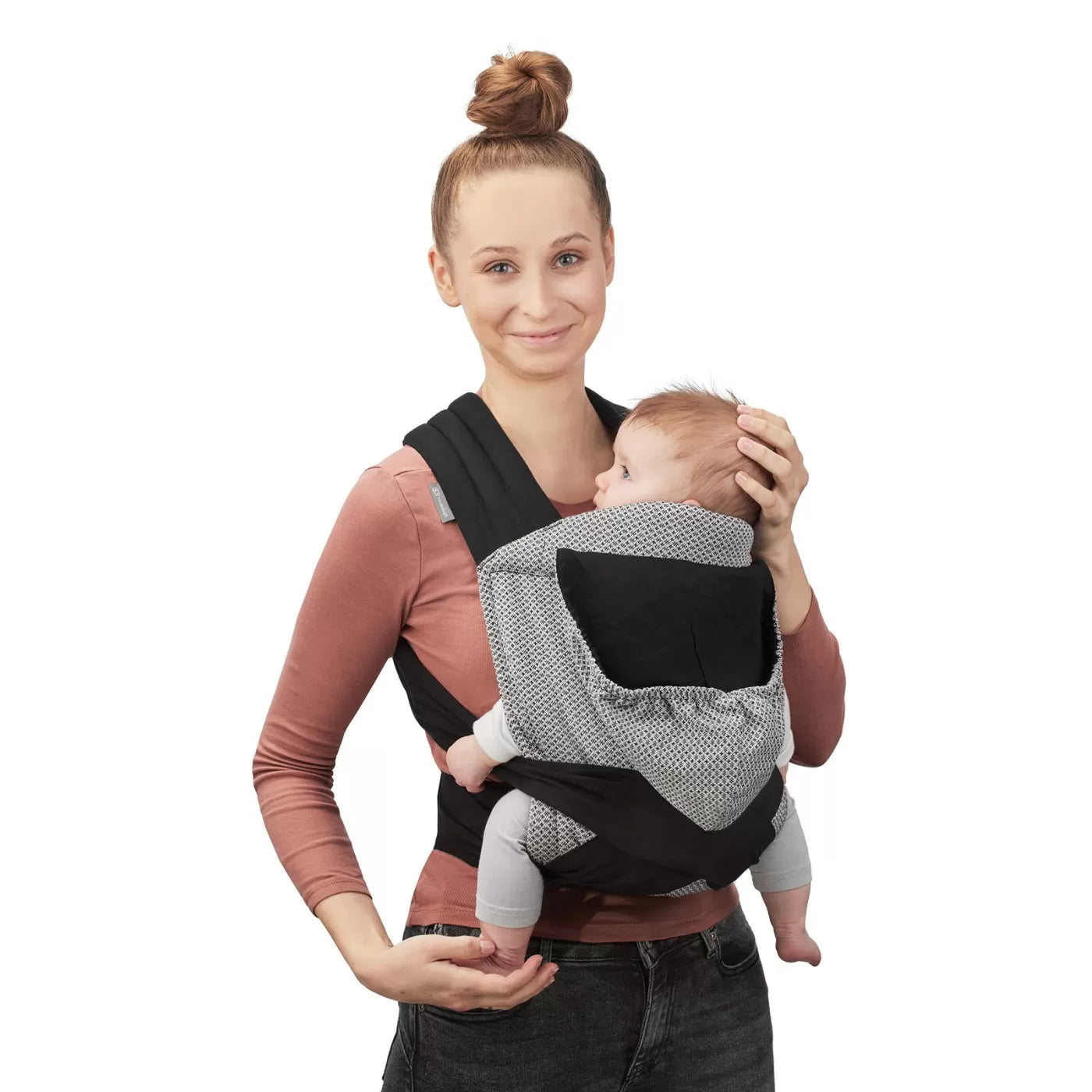 MARSUPIU ERGONOMIC KINDERKRAFT ADOREE MEI TAI, GREY