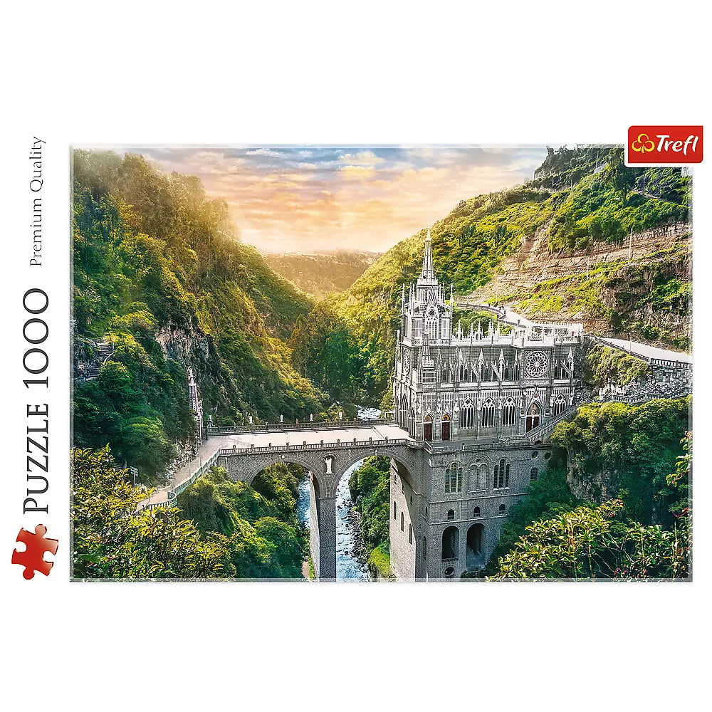 PUZZLE TREFL 1000 SANCTUARUL LAS LAJAS COLUMBIA