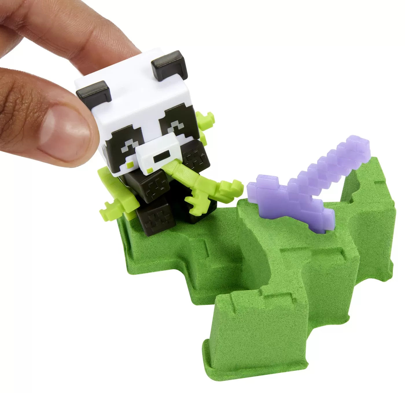 MINECRAFT MINI MODE SET EXPLORARE MINIERA VIOLET