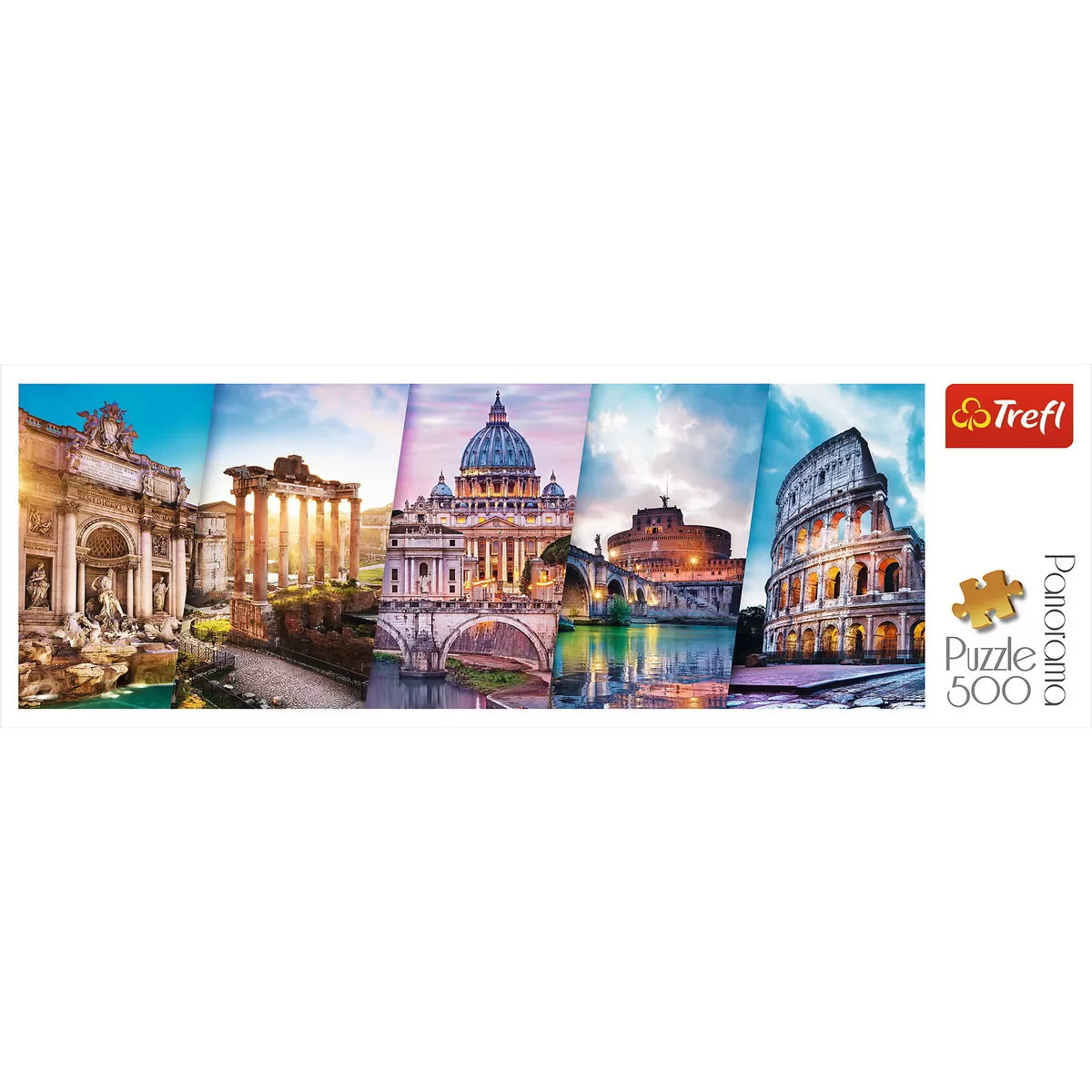 PUZZLE TREFL 500 PANORAMA CALATORIND IN ITALIA