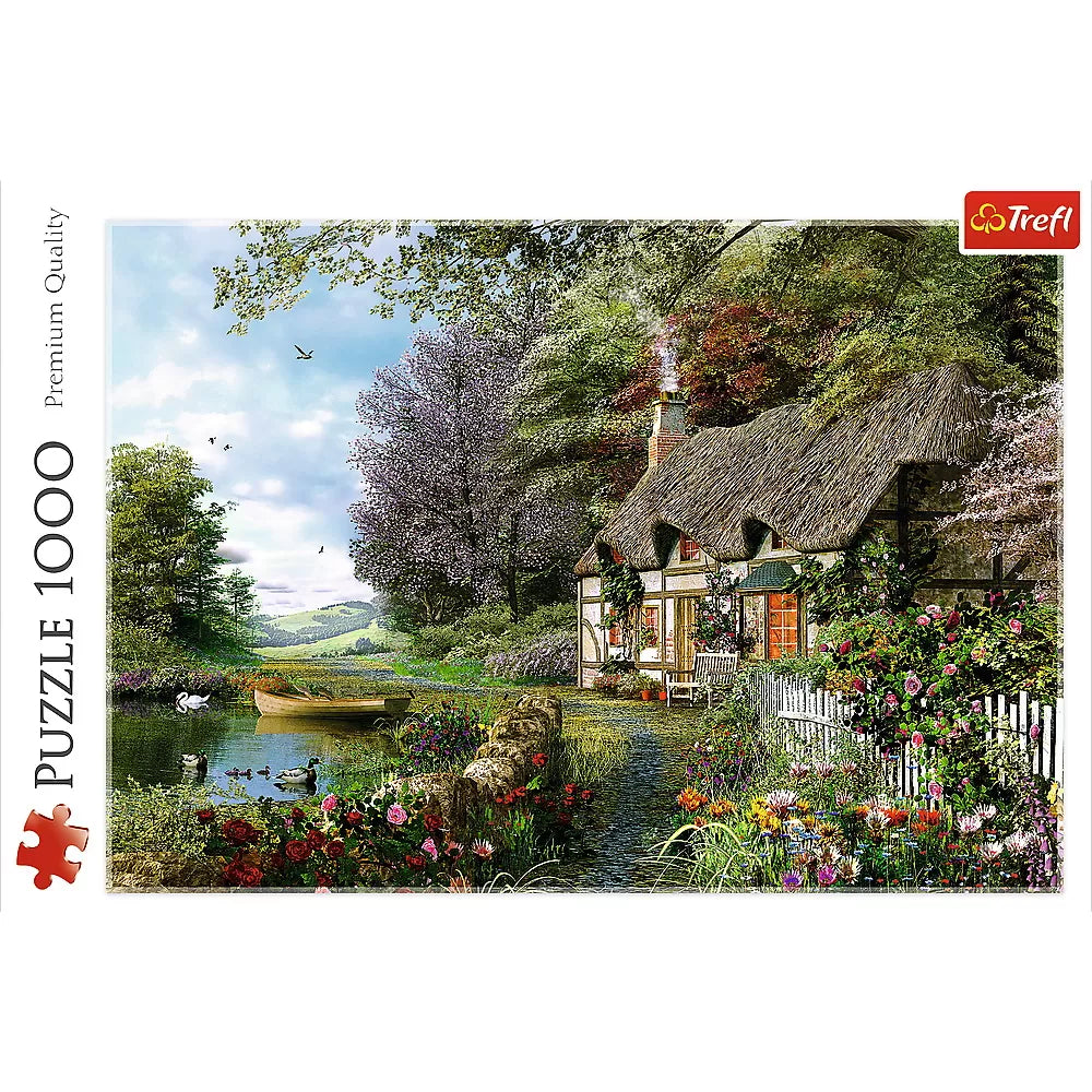 PUZZLE TREFL 1000 CASUTA DE PE LAC