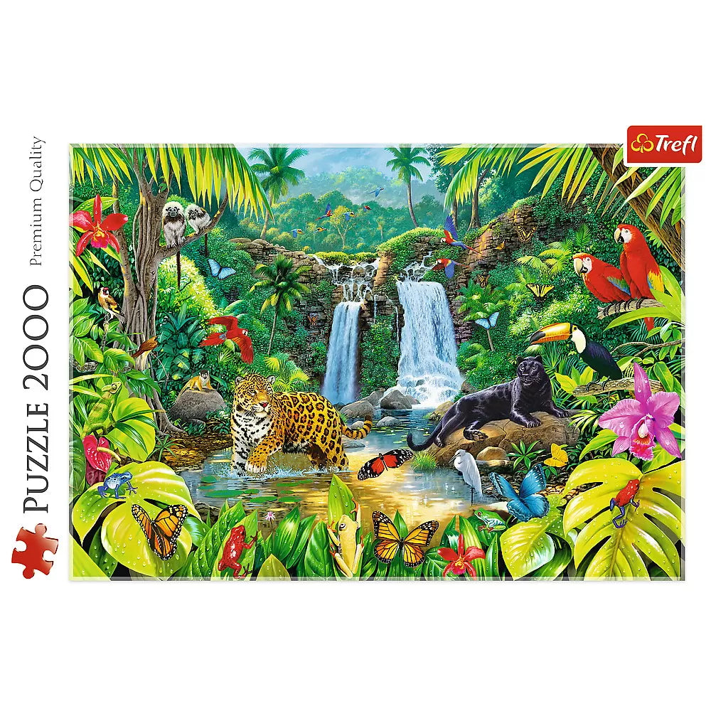 PUZZLE TREFL 2000 PADUREA TROPICALA