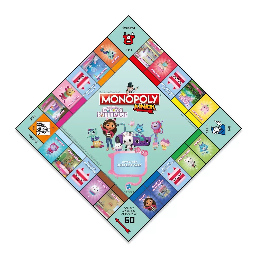 MONOPOLY JOC MONOPOLY JUNIOR GABBYS DOLLHOUSE