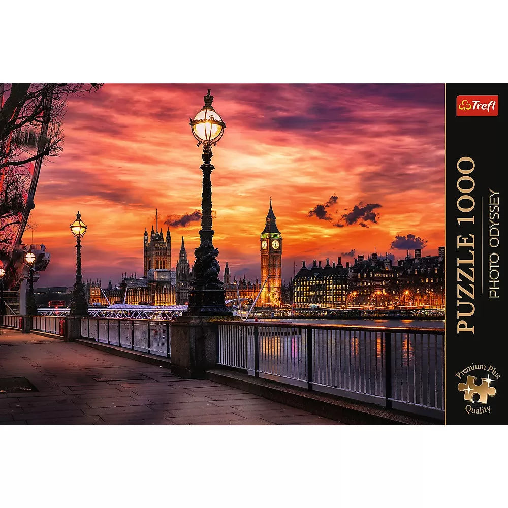 PUZZLE TREFL 1000 PREMIUM PLUS PHOTO ODYSSEY BIG BEN LONDRA