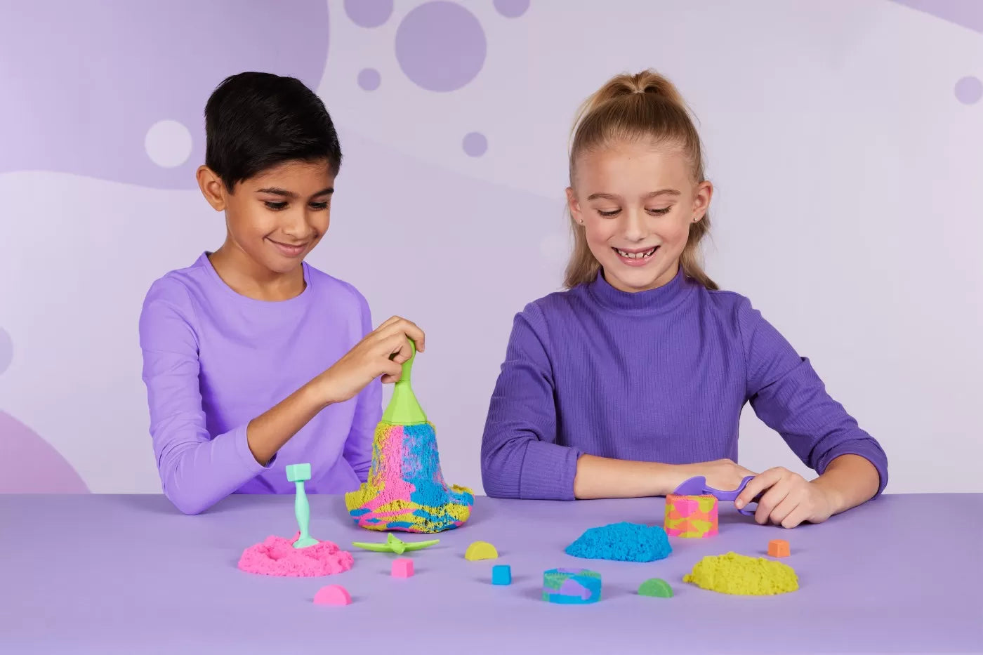 KINETIC SAND SET DE CREATIE SQUISH