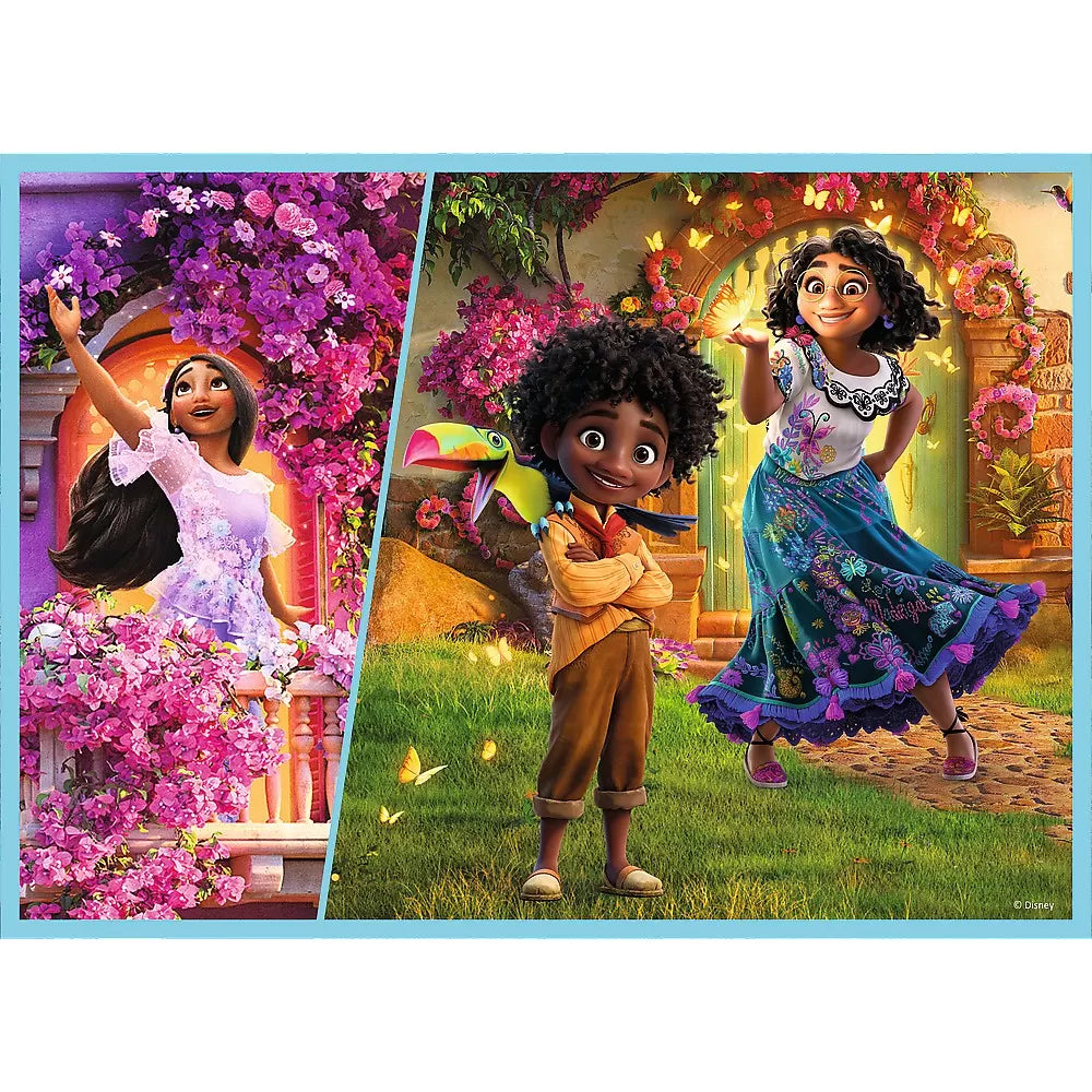 PUZZLE TREFL 4IN1 ENCANTO LUMEA MAGICA