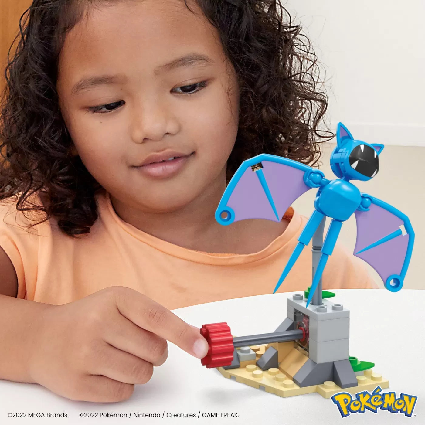 POKEMON MEGA SET DE CONSTRUCTIE ZBORUL DE NOAPTE AL ZUBAT