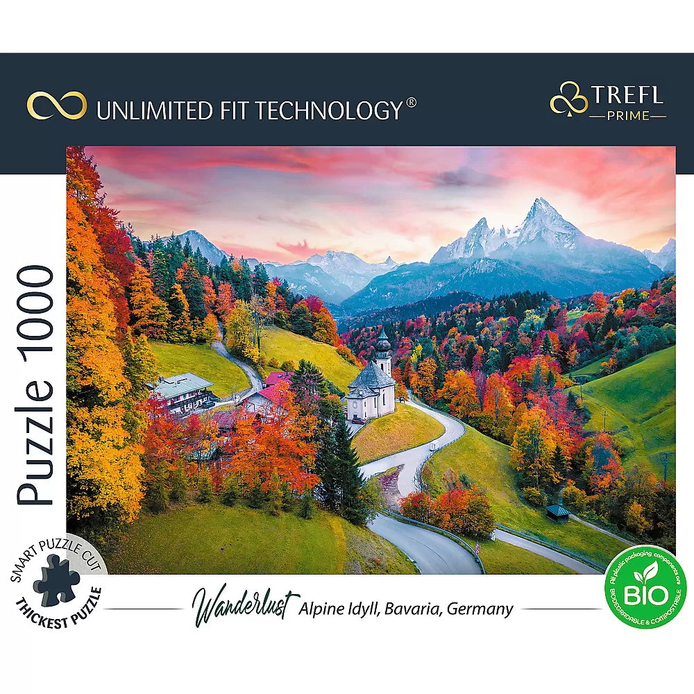 PUZZLE TREFL UFT 1000 PEISAJ IDILIC ALPI