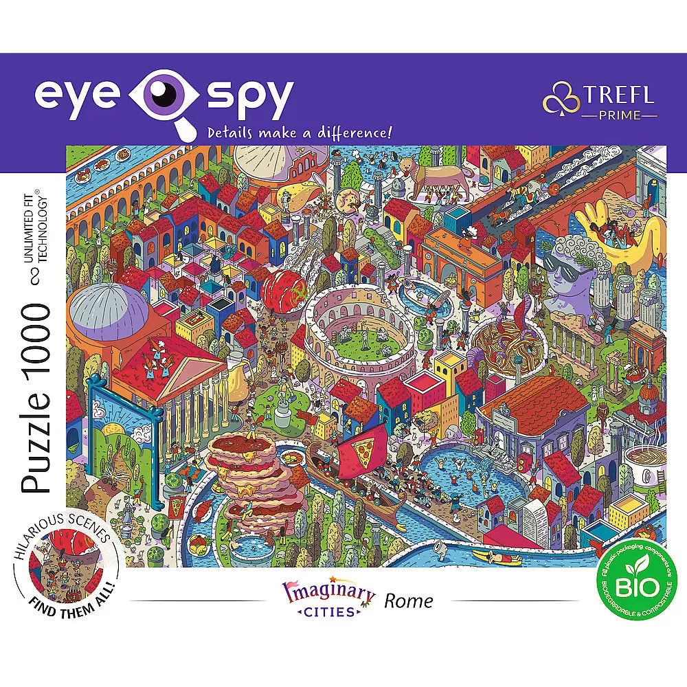 PUZZLE TREFL 1000 UFT EYE SPY ROMA