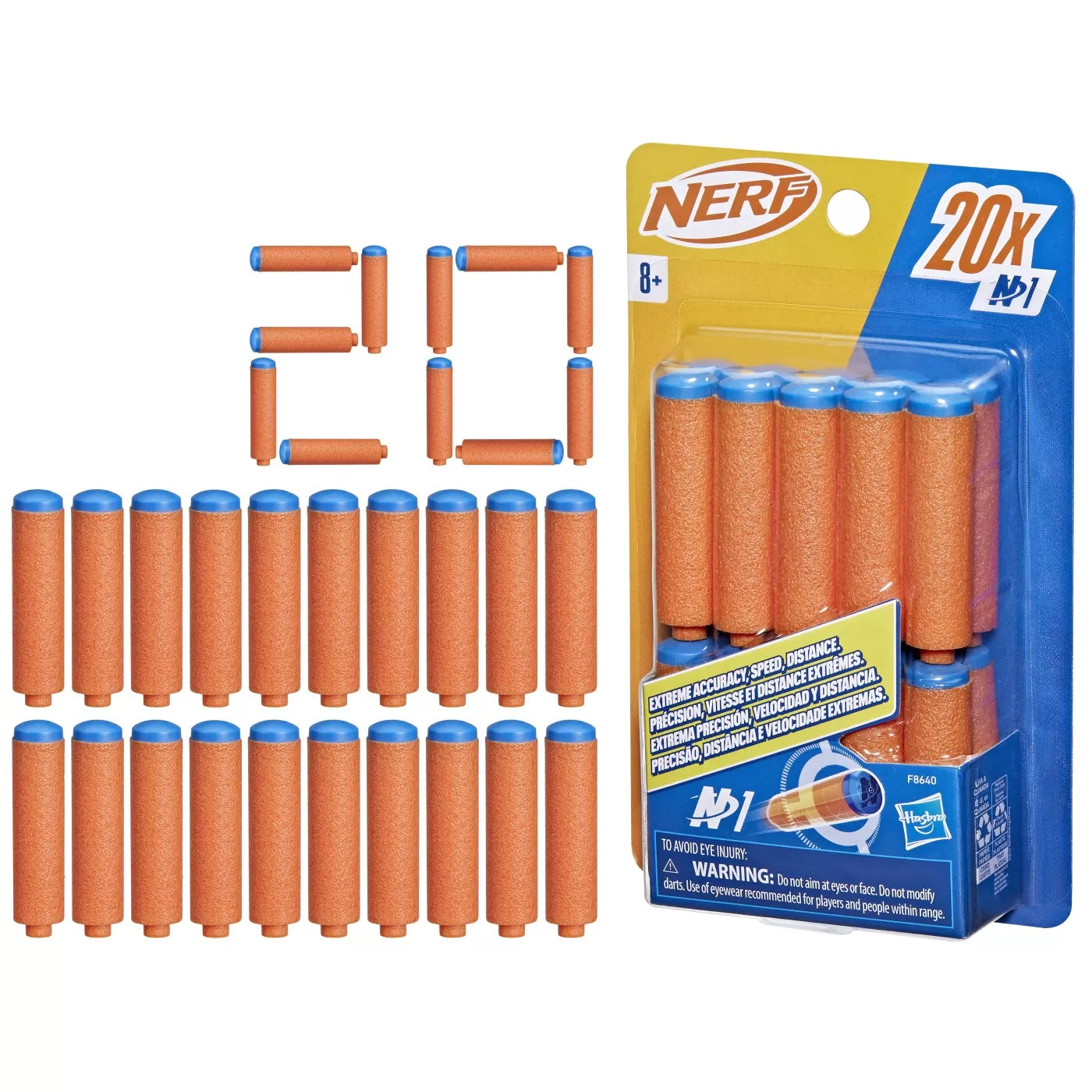 NERF SET 20 DE SAGETI N1