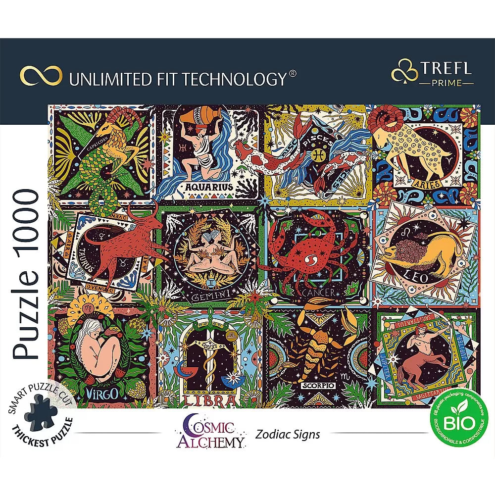 PUZZLE TREFL UFT 1000 SEMNE ZODIACALE