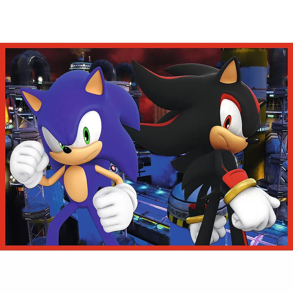 PUZZLE TREFL 4IN1 SONIC AVENTURILE LUI SONIC