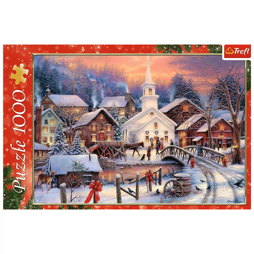 PUZZLE TREFL 1000 SARBATOAREA DE CRACIUN