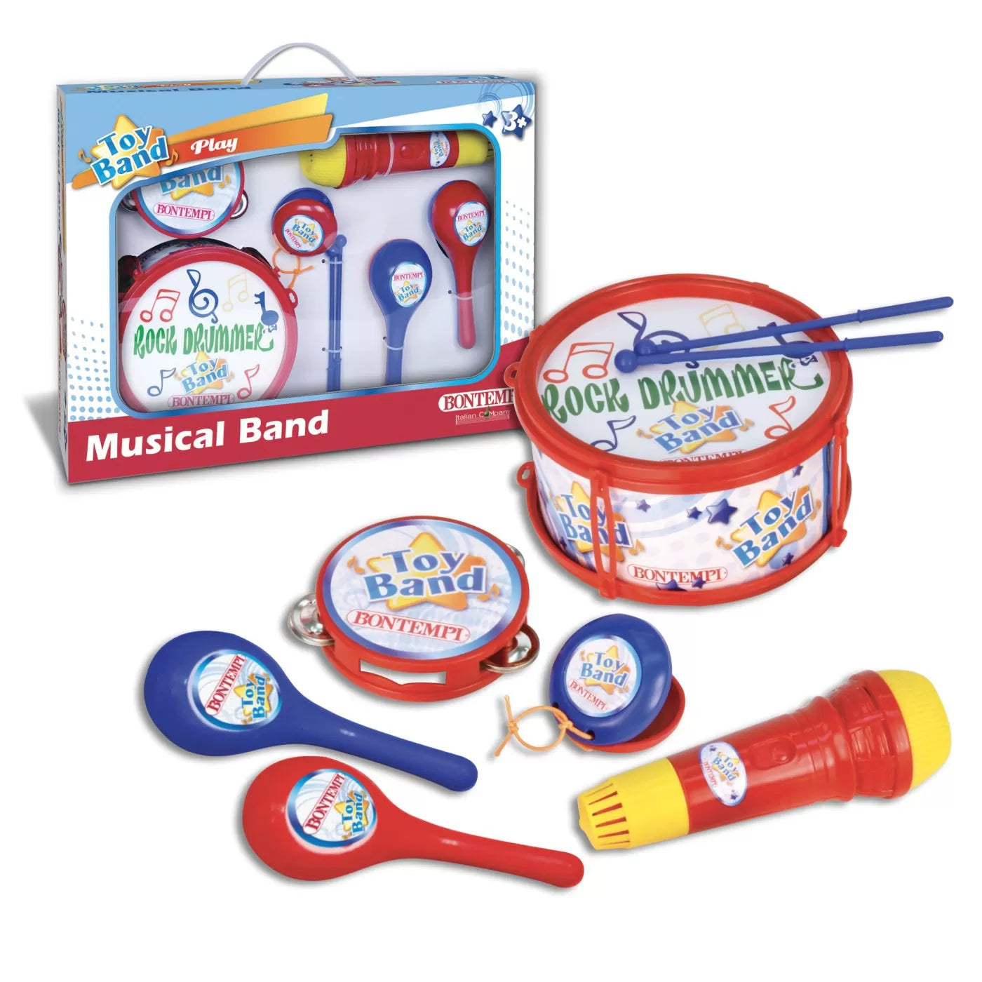 BONTEMPI SET MUZICAL CU MICROFON.