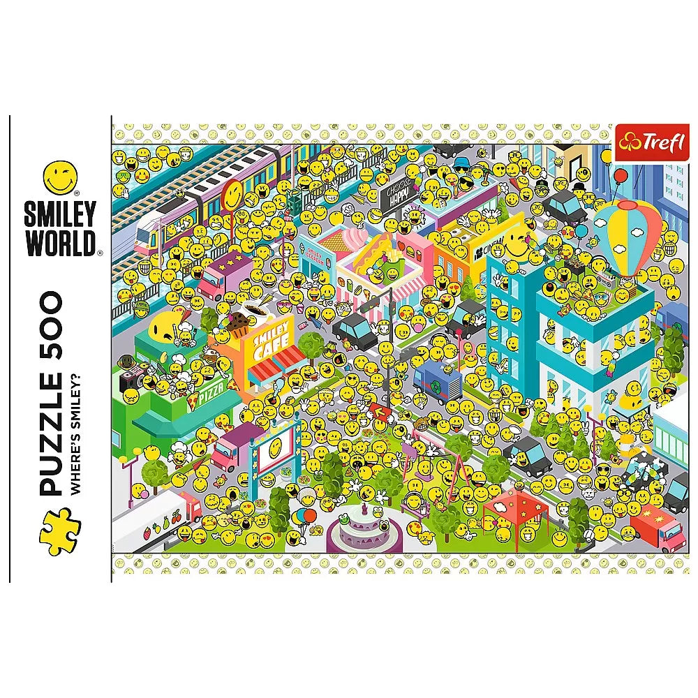 PUZZLE TREFL 500 LUMEA SMILEY