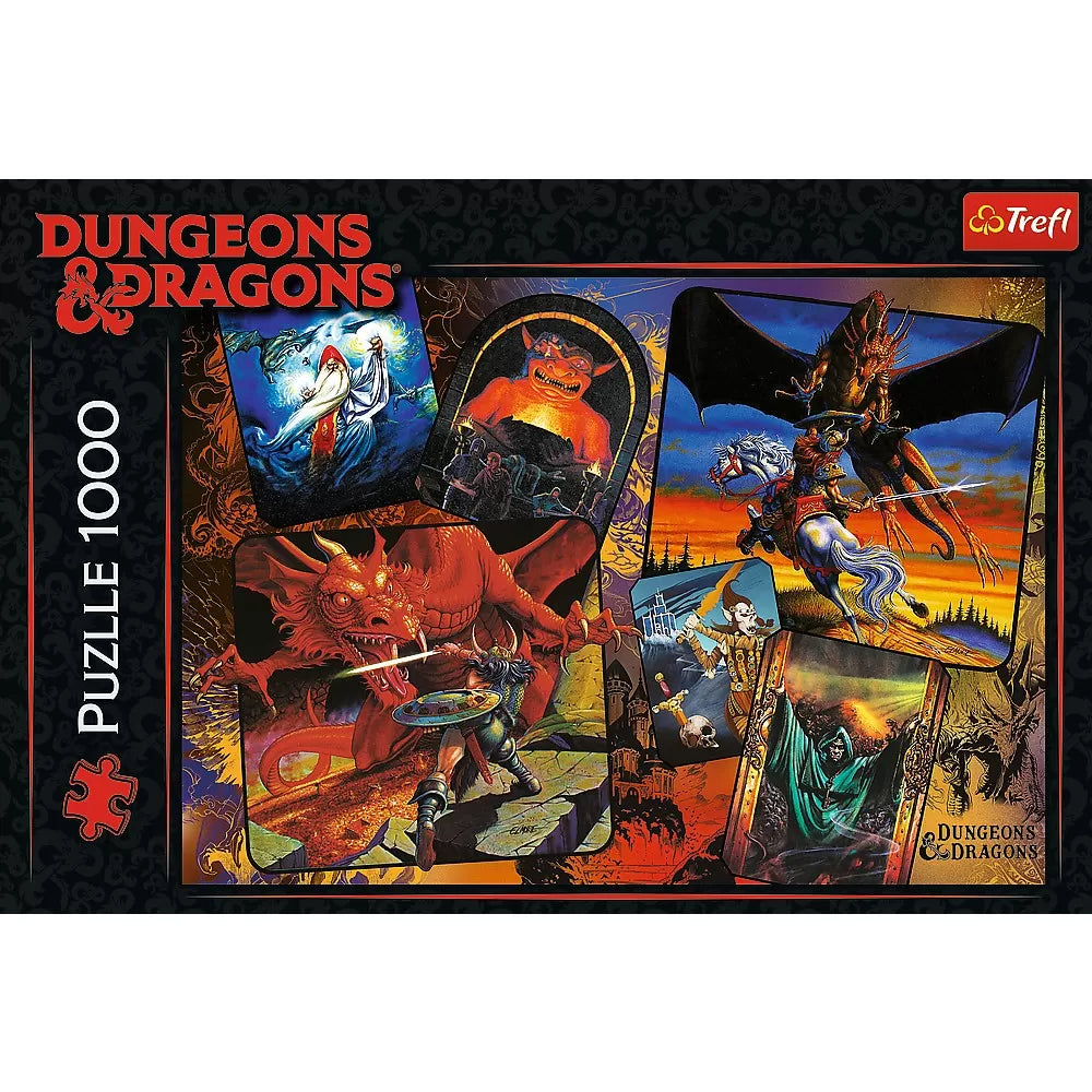 PUZZLE TREFL 1000 DUNGEONS DRAGONS