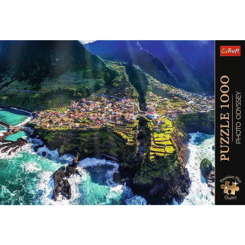 PUZZLE TREFL 1000 PREMIUM PLUS PHOTO ODYSSEY INSULA MADEIRA PORTUGALIA