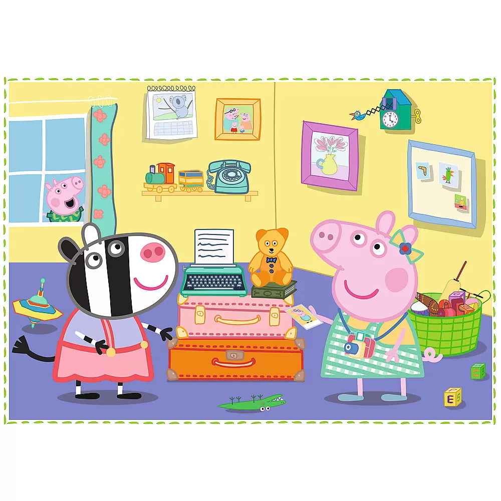 PUZZLE TREFL 4IN1 PEPPA PIG