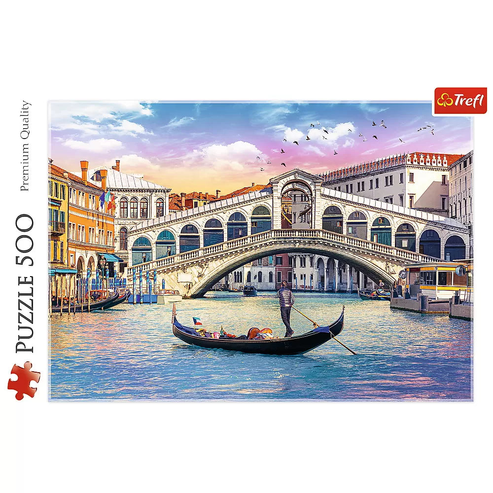 PUZZLE TREFL 500 GONDOLA IN VENETIA