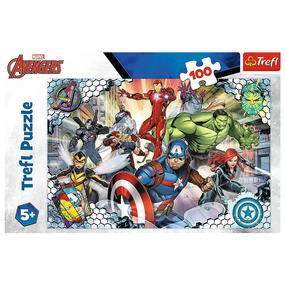 PUZZLE TREFL 100 AVENGERS RAZBUNATORII FAIMOSI