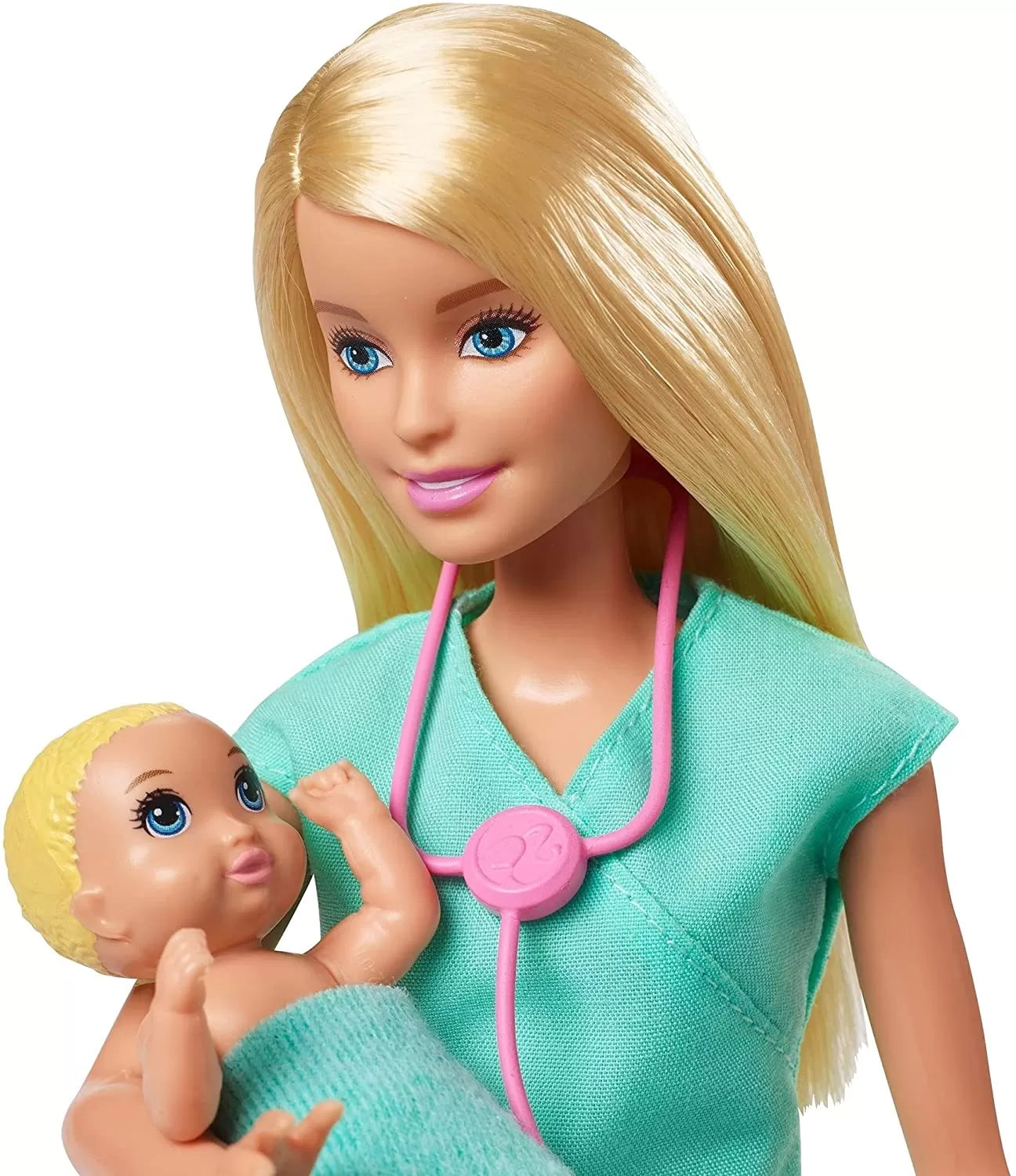 BARBIE CARIERE SET CU PAPUSA DOCTOR PEDIATRU